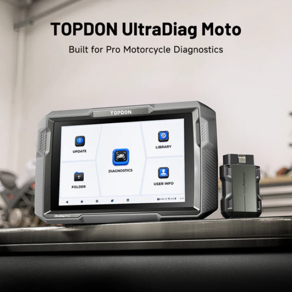 �������� ��������� ������������ TOPDON UltraDiag Moto � TOPDON EUROPE